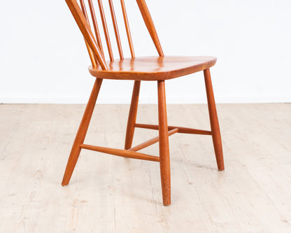 Set of 6 Teak Chairs by Erik Ole Jørgensen for Tarm Stole Møbelfabrik