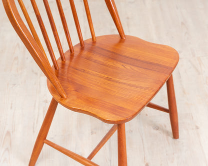 Set of 6 Teak Chairs by Erik Ole Jørgensen for Tarm Stole Møbelfabrik