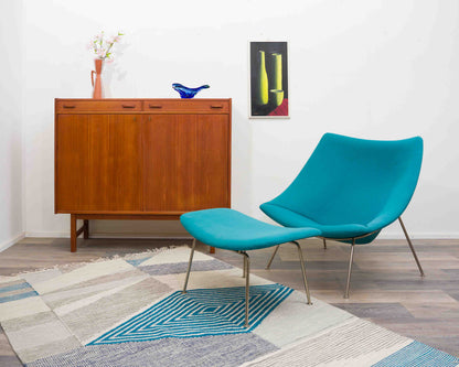 Fauteuil Oyster avec ottoman de Pierre Paulin pour Artifort