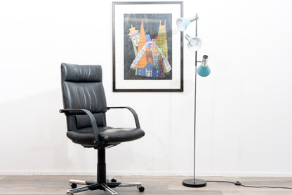Büro/Büroschreibtischsessel. Hersteller: Vitra. Designer: Mario Bellini, Modell: Figura