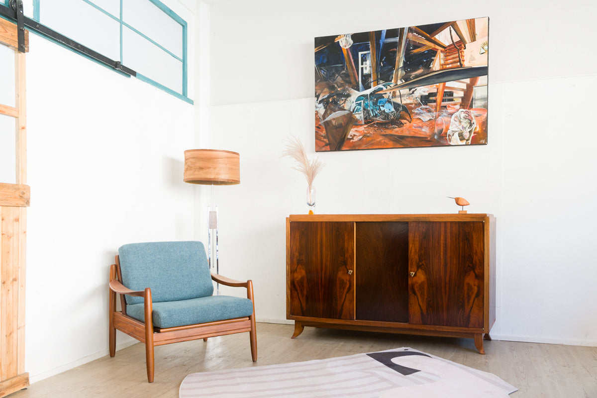Originales Kunstwerk KAMALOKA 3H – Nina Bussjäger – Acryl auf Leinwand, 100 × 150 cm