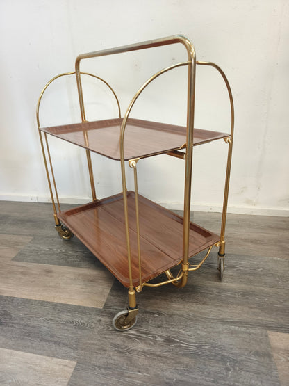 60er Jahre, Dinet, Servierwagen, Hersteller Gerlinol