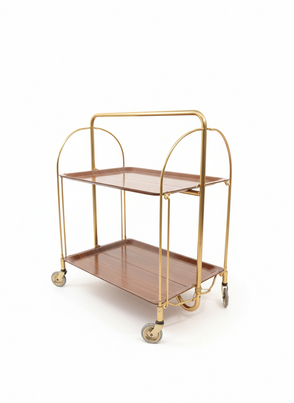 60er Jahre, Dinet, Servierwagen, Hersteller Gerlinol