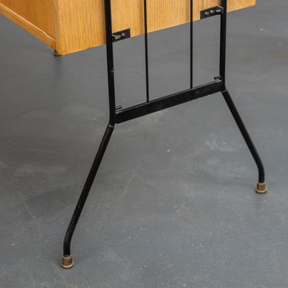 Freestanding shelving system, 1960s, restored, model 1